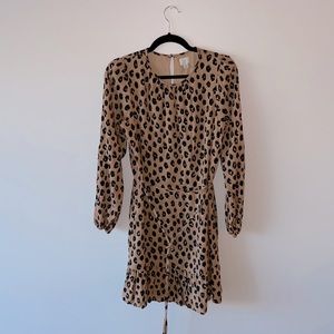 Cheetah Print Dress